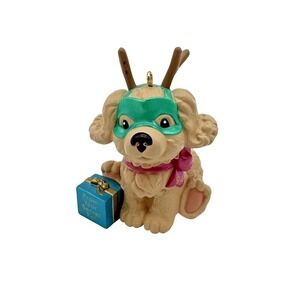 Vintage Hallmark Ornament 1994 From Your Secret Pal Puppy Dog Gift Secret Santa
